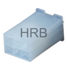 HRB Connenctor 4.14mm [.162 in] Pitch, Wire To Wire ,Dual Row 6 Position, Receptable Housing 