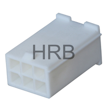 HRB Connenctor 4.14mm [.162 in] Pitch, Wire To Wire ,Dual Row 6 Position, Receptable Housing 