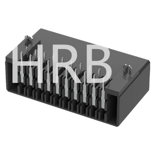 Dual Row Wire To Board Connector 90 Degree