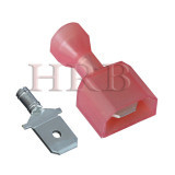 6.35×0.8mm Straight Type Insulation Male Terminal