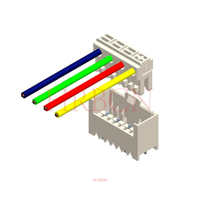 RAST 2.5 IDC connector pin configuration and structure