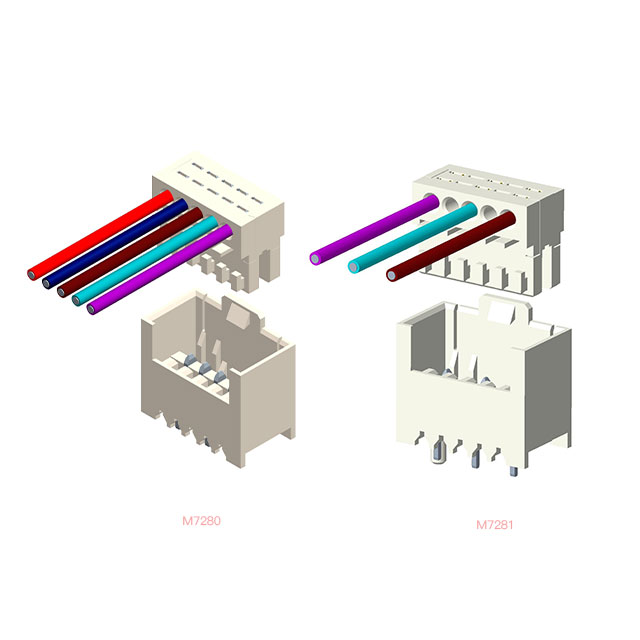 RAST 2.5 IDT wire-to-board connector anti-mismating keying