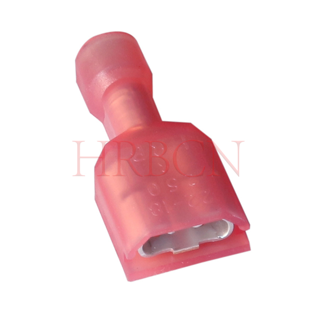 HRB M6350 series 6.35mm insulated female connector terminal