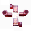 Tin‑plated brass 6.35mm red flag female spade connector UL certified