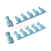 HRB M6350 6.35mm AWG16-14 blue insulated female disconnect terminal