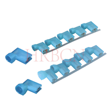 4.8mm Fully Insulated Female Flag Disconnect Terminal (AWG 16-14)