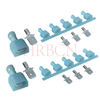 HRB 6.35mm Straight Insulated Male Terminal AWG16-14 M6351 Series