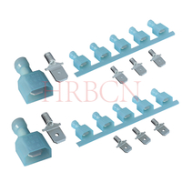 HRB 6.35mm Straight Insulated Male Terminal AWG16-14 M6351 Series