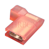 HRB M7600 series 4.8mm female flag terminal specifications: AWG22-18, tab 4.8x0.5/0.8mm, insulation diameter 3.05/5.84mm, reel/bag packing