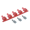 Insulated Male Terminal AWG22-18 Dimple/Hole Detent