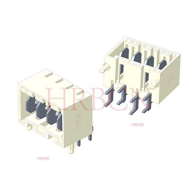 HRB M940X RAST 5.0 PCB Tab Header, 5.0mm Pitch Connector
