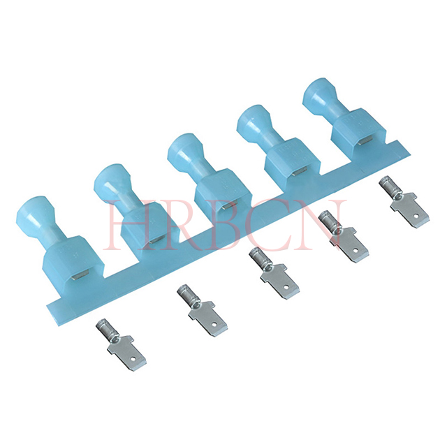 4.8mm Fully Insulated Male Disconnect Terminal (AWG16-14)