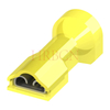 6.35×0.5mm Tab Size 250 Quick Disconnect Terminal Yellow AWG#10-12