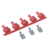 Insulated Male Terminal AWG22-18 Dimple/Hole Detent