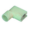 Tin‑plated brass 6.35mm yellow flag female spade connector UL certified