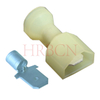 HRB 6.35mm Fully Insulated Male Terminal Hole/Dimple Detent