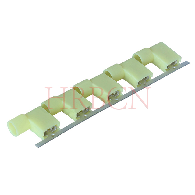 6.35mm 0.250" flag type fully insulated female quick disconnect terminal
