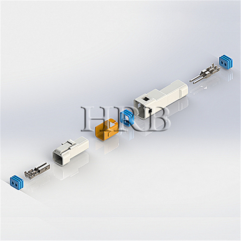 2.0 pitch 2 poles water-proof connector 