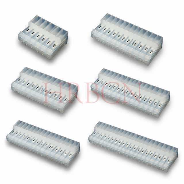 HRB 2.54 IDC Closed End Connector without Polarizing Tabs AWG24