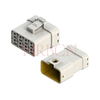dual row 6.35mm IP67 wire to wire waterproof connector plug and receptacle set 8-pin