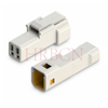 Single Row Wire To Wire Waterproof Electrical Connectors 2.0mm Pitch