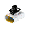 3.0mm pitch latch‑lock waterproof wire‑to‑wire electrical connector, HRB waterproof connector housing
