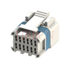 HRB 2.0mm waterproof male housing, dual row wire to wire connector