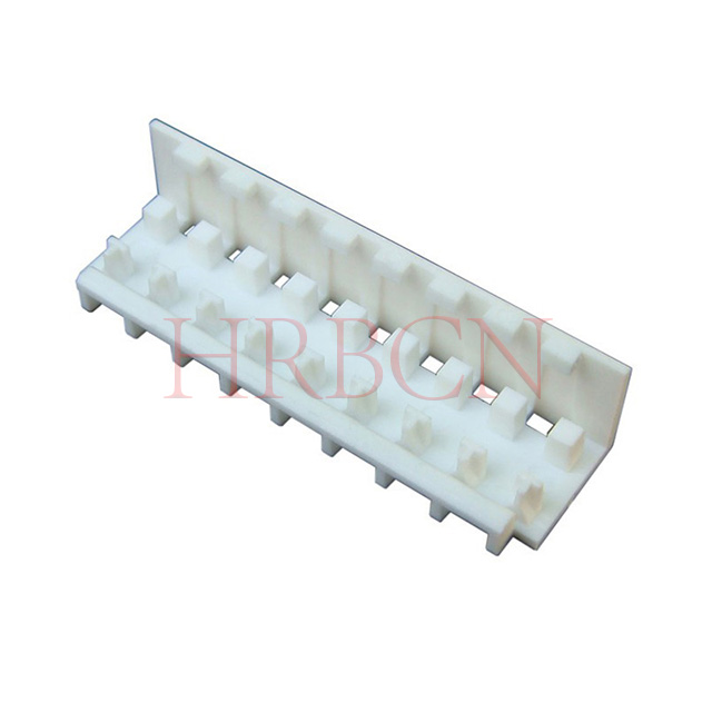 HRB M7061R-N-W 3.96mm pitch 90° right-angle white IDC dust cover