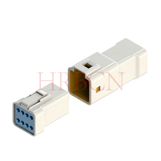 8pin dual row male female housing HRB 2.0mm waterproof connector