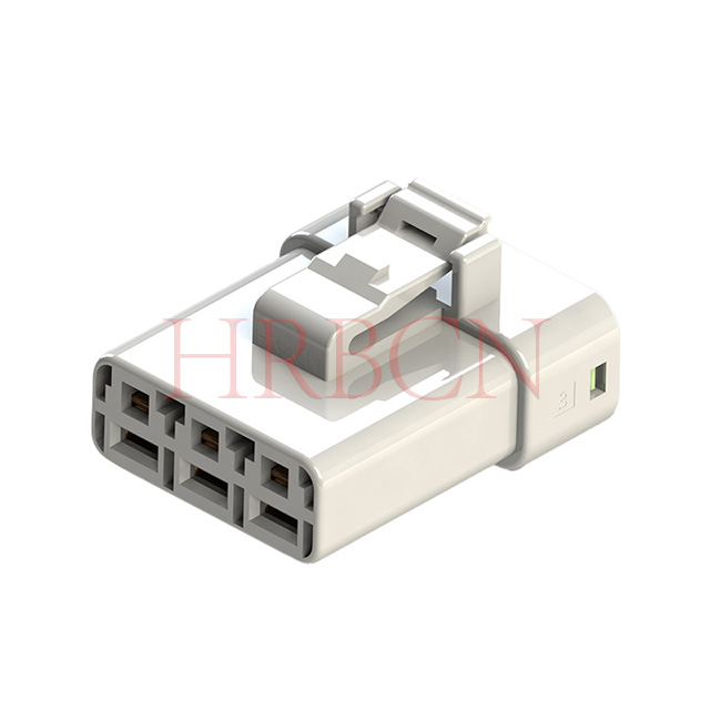 Male housing with silicone seal ring for HRB IP67 waterproof wire-to-board plug 3pin