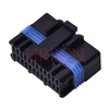 Black male receptacle housing of HRB 2.0mm compact wire-to-board waterproof connector