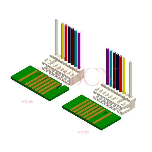 wire-to-board IDC connector 2.5mm pitch