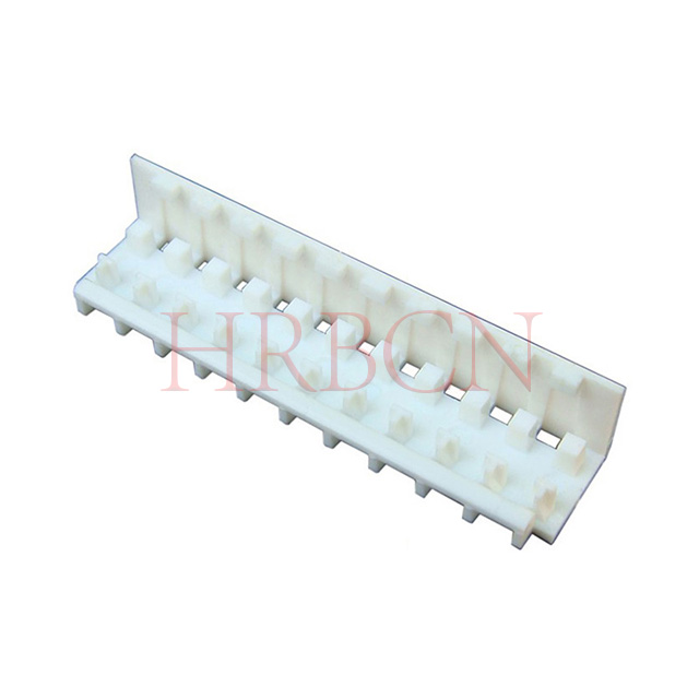 HRB M7061R-N-W 3.96mm pitch 90° right-angle white IDC dust cover