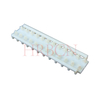2-24 circuits M7061-N-W white IDC dust cover series display