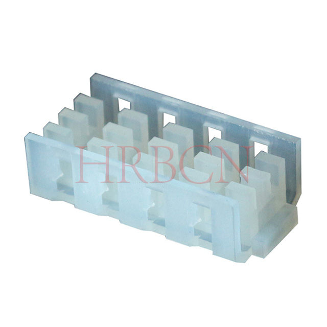 Close-up of locking buckle on 3.96mm IDC dust cover M7061(I)-N