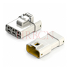 HRBCN A-M63501WF single row 6.35mm IP67 wire to wire waterproof connector plug and receptacle full set 3 pin