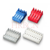 HRB M2050-N-C-R 180° feedthrough polarized IDC connector