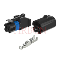 set of HRB 2.0mm waterproof wire‑to‑board header and receptacle housing