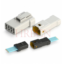 Single Row Wire To Wire Waterproof Electrical Connectors 2.0mm Pitch