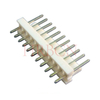 vertical 2.54mm header through hole PCB connector