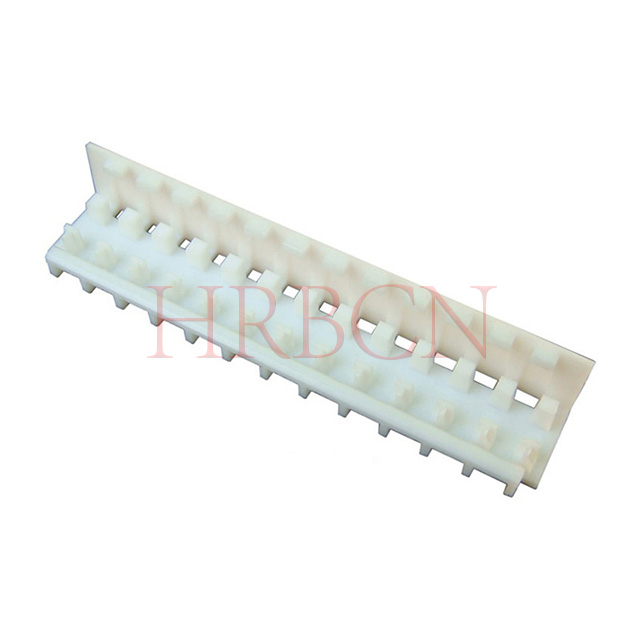HRB M7061R-N-W 3.96mm pitch 90° right-angle white IDC dust cover