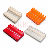 HRB M7060-N-C 3.96mm 180° feed-through IDC connector with locking ramp, no polarizing tabs