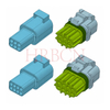 A-M4084M male plug housing 4.0mm pitch waterproof wire to wire power connector single dual row white PA housing