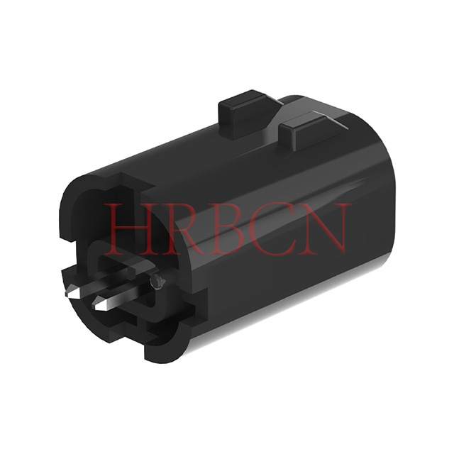 HRB M20036S series 2.0mm pitch waterproof vertical PCB header for wire‑to‑board connection