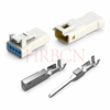HRB 2.0mm pitch single‑row easily‑mating wire‑to‑wire waterproof connector unmated set