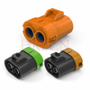 11.0mm Pitch Waterproof Wire To Wire Connector 2 Pin