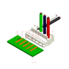 HRB M727X RAST 2.5 IDT power connector pin assignment
