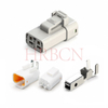 HRB 6.35mm pitch wire-to-board IP67 waterproof connector