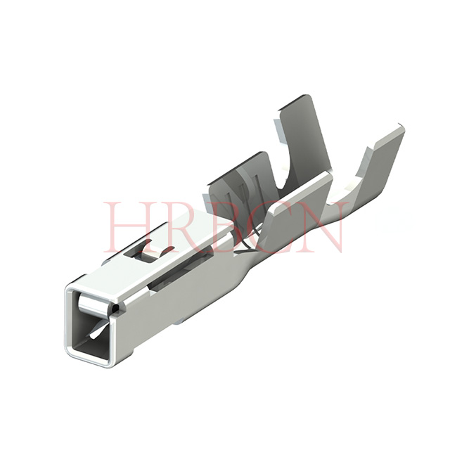 HRB receptacle crimp contact, phosphor bronze tin plated for M30033WP waterproof connector