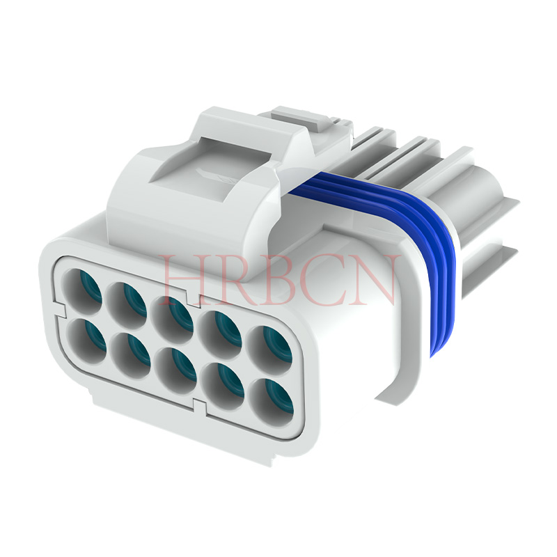 A-M4084M dual row male plug waterproof wire to wire housing 4.0mm pitch